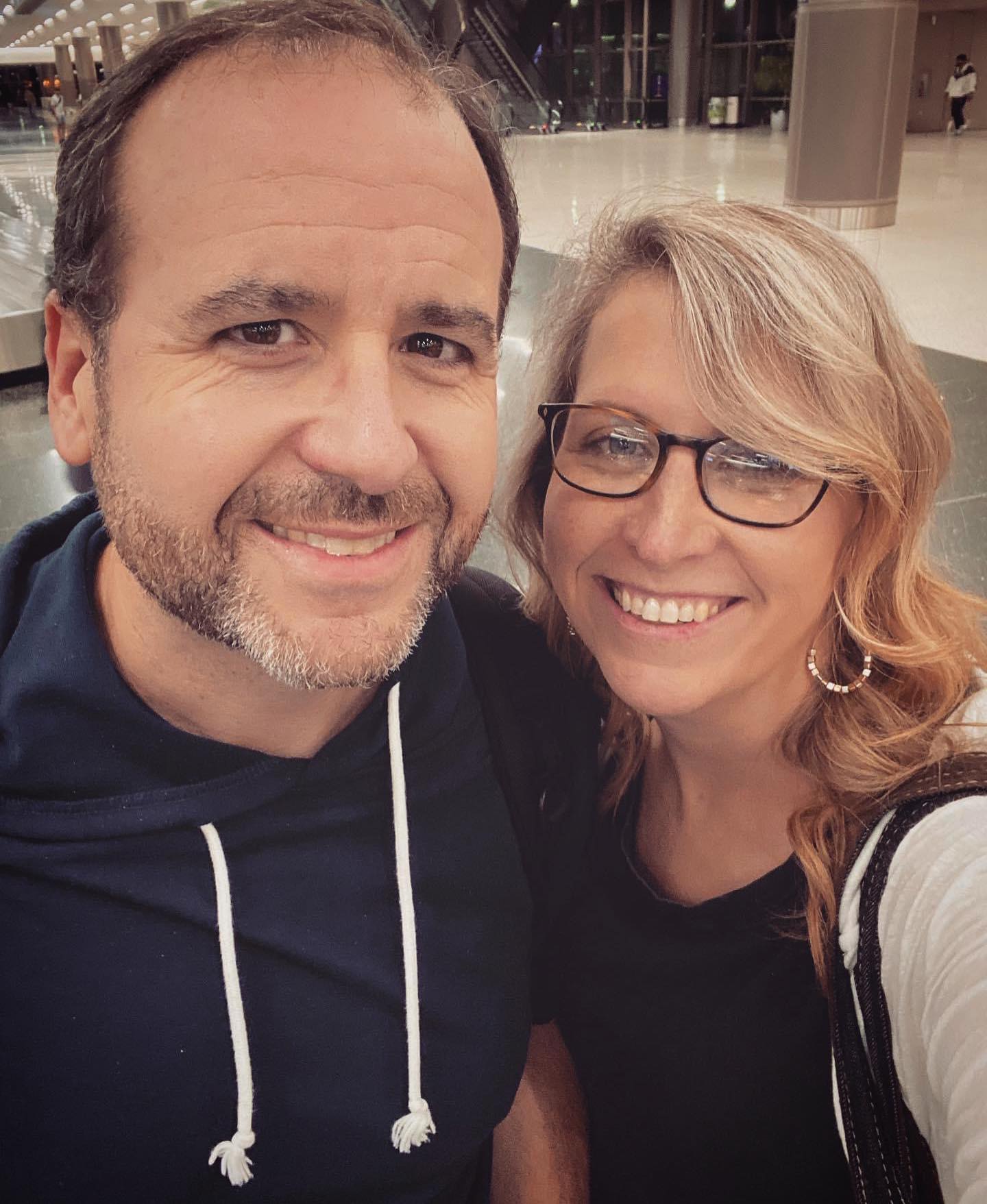 Picked up a hitchhiker at the Atlanta airport yesterday, whileen route from Lousiana to Salt Lake City  Stephanie doesn't get to join me on many trips. Looking forward to these next few days in Utah for convention and a training.